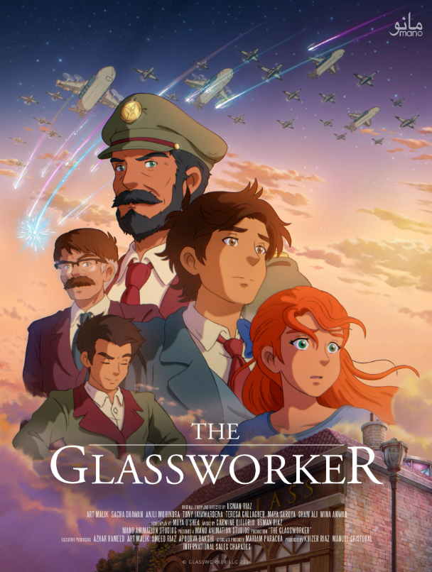Promotional movie poster for “The Glassworker” (2024).