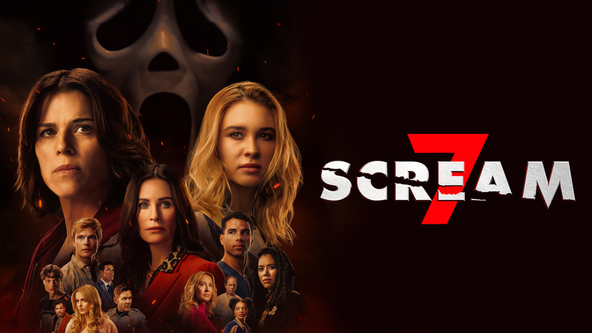 Promotional movie poster for "Scream 7" (2026).